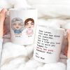 Your Mom May Annoy You Sometime, But There Was A Time You Love Her So Much You Begged To Watch Her Poop - Personalized Mug - Gift For Child