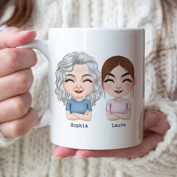 Your Mom May Annoy You Sometime, But There Was A Time You Love Her So Much You Begged To Watch Her Poop - Personalized Mug - Gift For Child