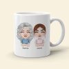 Your Mom May Annoy You Sometime, But There Was A Time You Love Her So Much You Begged To Watch Her Poop - Personalized Mug - Gift For Child