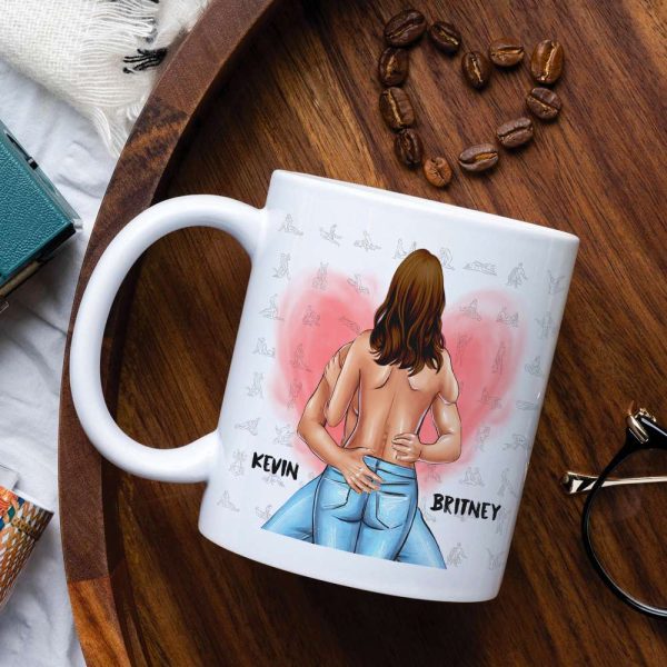 Your Pants The Bother Me Take Them Off Couple Personalized White Mug