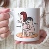 Your Personality Is As Fine As Your Ass Personalized Mug, Funny Gift For Her