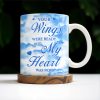 Your Wings Were Ready But My Heart Was Not Memorial Mug - Personalized Custom Coffee Mug - HME153_MG