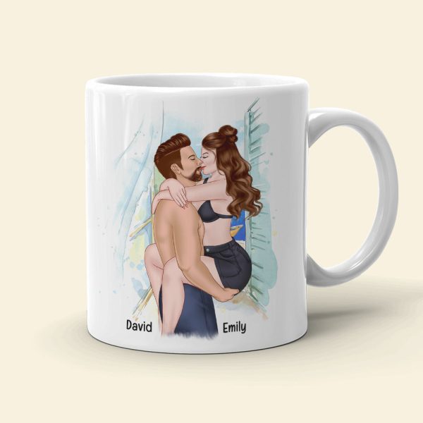 You're A Dilf, Father's Day Gift For Husband, Personalized Coffee Mug