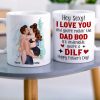 You're A Dilf, Father's Day Gift For Husband, Personalized Coffee Mug