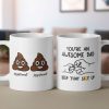 You're An Awesome Dad Keep That Shit Up Personalized Mug, Funny Gift For Dad