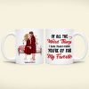 You're By Far My Favorite, Couple Gift, Personalized Mug, Kissing Couple Mug