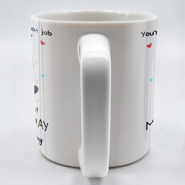 You're Doing a Great Job Mommy, Happy Our 1st Mother's Day, Baby and Mother - Personalized Custom Coffee Mug - GRK008_MG
