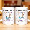 You're Doing a Great Job Mommy Happy Our 1st Mother's Day, Baby and Stars - Personalized Custom Coffee Mug - MOM084_MG