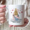 You're Doing Great I Believe In You Nice Butt - Personalized Couple Mug - Gift For Couple