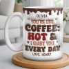 Youre Like Coffee Chocolate Drip - Personalized Custom Coffee Mug - CPL1381_MG