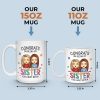 You're Lucky To Have Me - Bestie Personalized Custom Mug - Gift For Best Friends, BFF, Sisters