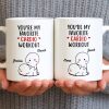 You're My Favorite Cardio Workout Cute Cartoon - Personalized Custom Coffee Mug - CPL1312_MG