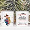 You're My Favorite, Couple Gift, Personalized Coffee Mug, Couple Hugging Mug, Christmas Gift