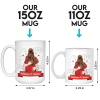 You're My Happy Place - Couple Personalized Custom Mug - Gift For Husband Wife, Anniversary