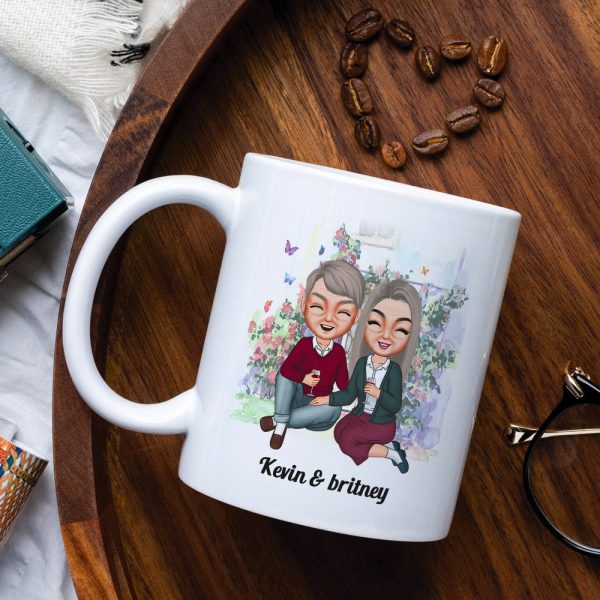 You're My Love, Personalized White Mug, Couple Anniversary, Gift For Couple