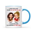 You're My Sister-In-Law I Laugh Because You Married My Brother - Personalized Mug - Funny Gift For Sister-In-Law