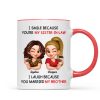 You're My Sister-In-Law I Laugh Because You Married My Brother - Personalized Mug - Funny Gift For Sister-In-Law