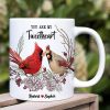 You're My Tweetheart Personalized Bird Couple Mug, Gift For Couple