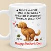 You're Not Just My Hooman, You're My Forever - Dog Personalized Custom Mug - Mother's Day, Gift For Pet Owners, Pet Lovers