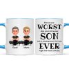 You're Still a Great Son Funny Sarcastic Gift - Personalized Mug - Loving Gift for Son, Gift from Dad