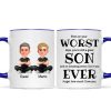 You're Still a Great Son Funny Sarcastic Gift - Personalized Mug - Loving Gift for Son, Gift from Dad