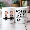 You're Still a Great Son Funny Sarcastic Gift - Personalized Mug - Loving Gift for Son, Gift from Dad