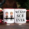 You're Still a Great Son Funny Sarcastic Gift - Personalized Mug - Loving Gift for Son, Gift from Dad