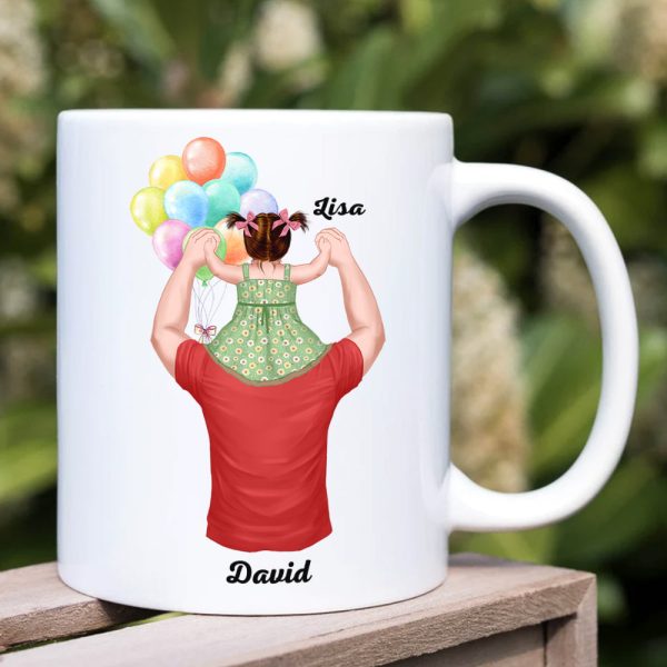 You're The Best Dad Ever Personalized Mug, Gift For Dad