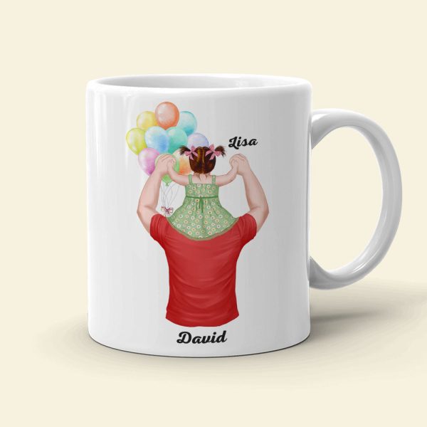 You're The Best Dad Ever Personalized Mug, Gift For Dad