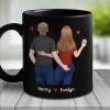 You're The Best Thing I've Ever Found On The Internet - Couple Personalized Custom Black Mug - Gift For Husband Wife, Anniversary