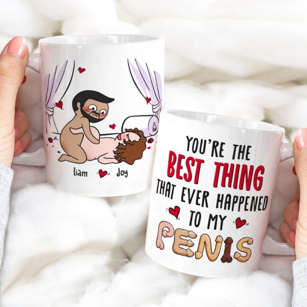 You're The Best Thing That Ever Happened To Me, Personalized Mug, Funny Gift For Couple