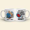 You're The Last Pic Of My Heart 04TODT071223HH Personalized Mug, Romantic Couple Gift
