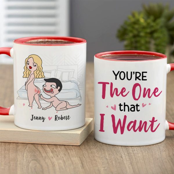 You're The One That I Want, Gift For Couple, Personalized Tumbler, Naughty Couple Tumbler, Couple Gift