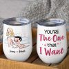 You're The One That I Want, Gift For Couple, Personalized Tumbler, Naughty Couple Tumbler, Couple Gift