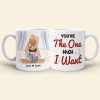You're The One That I Want, Personalized Tumbler, Gifts For Couple