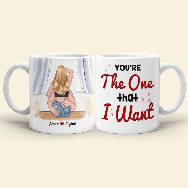 You're The One That I Want, Personalized Tumbler, Gifts For Couple
