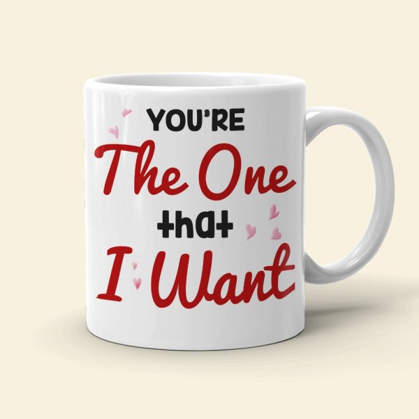 You're The One That I Want, Personalized Tumbler, Gifts For Couple
