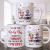 You're The Only One I Want To Annoy, Hearts - Personalized Custom Coffee Mug - CPL1314_MG