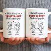 You're The Only One I Want To Annoy, Stick Figures And Hearts - Personalized Custom Coffee Mug - CPL1365_MG