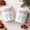 You're The Only One I Want To Annoy, Stick Figures And Hearts - Personalized Custom Coffee Mug - CPL1365_MG