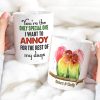 You're The Only Special One I Want To Annoy For The Rest Of My Days - Personalized Lovebird Couple Mug