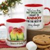 You're The Only Special One I Want To Annoy For The Rest Of My Days - Personalized Lovebird Couple Mug