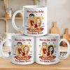 You're The Only Wiener For These Buns - Couple Personalized Custom Mug - Gift For Husband Wife, Anniversary