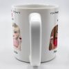 You're The Reason I Don't Punch People At Work, Two Friends With Wine - Personalized Custom Coffee Mug - COL115_MG