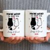 You're Weird I'll Keep You Cat And Rat - Personalized Custom Coffee Mug - CPL1082_MG