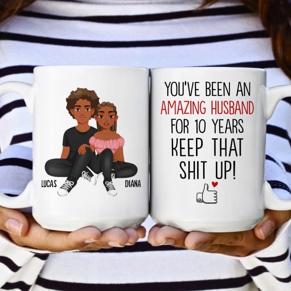 You've Been An Amazing Husband - Personalized Mug