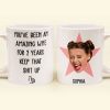 You've Been An Amazing Wife Funny Anniversary Gift - Personalized Photo Mug