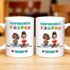 You've Got A Friend In Me, Cartoon Characters and Hearts - Personalized Custom Coffee Mug - BST157_MG