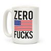 Zero Fucks America Coffee Mug