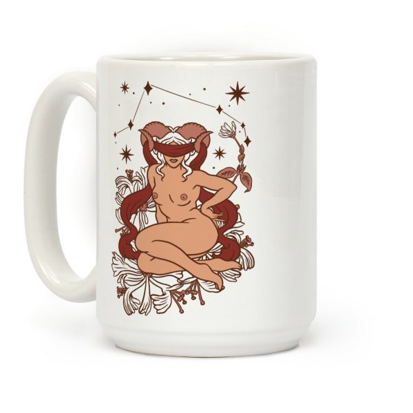 Zodiac Pinup Aries Coffee Mug
